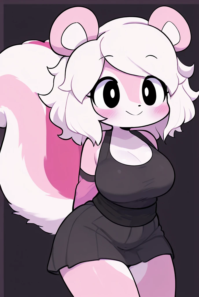 ::web comix:: ((style. hentai))a cartoon image of a woman ((White hair & short with pink highlights))in a bikini with a peace sign, Oppai, patreon content, she is bullshit, fubuki, a little orange and blue, Oppai proportions, Covered breasts and SFW, thick, heavy gesture style closeup, breasts big!, Overwatch Tracer in bikini, fofosexyrobutts, side chest, breasts big!!, cosplay de catgirl safada