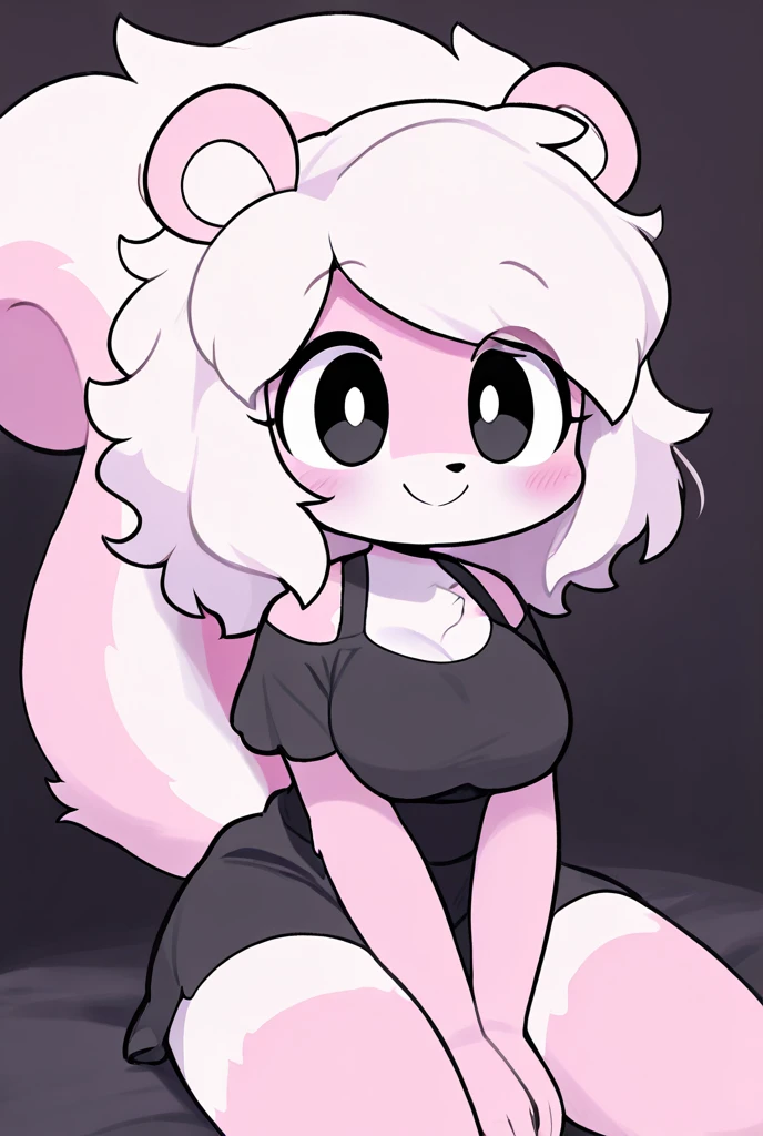 uploaded on e621, beautiful and detailed portrait of a (((feminine))) female anthro capybara, uploaded to e621, ((by Kilinah, (by Coffeesoda:1.1), by Hioshiru, by Kilinah)), cenematic lighting, (((confident, seductive))), bl, capybara, thighighs, medium-big breast, close-up face, purple minimalist background, beautiful, messy hair, long hair, suggestive posing, standing, ((bright pink hair)), lightbrown body, lightbrown fur, blue eyes, 1girl, solo, sundress, purple headband, yellow eyes, lustful face, solo, 1girl, slim body, half-closed eyes,