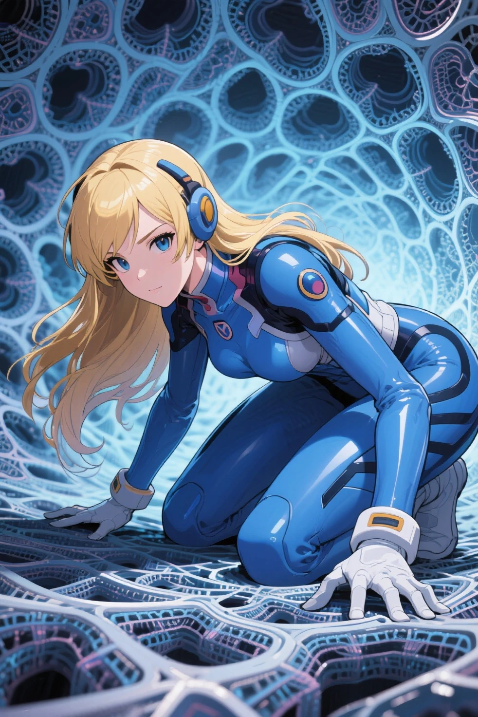 Samus Aran,
(expression:Puzzled),
Squat,
Put your arms behind your head,
((Zero Suit:Shiny)),
(Plain background:grey,1.5)
4K quality,
high resolution,
Delicate shades,
Facial Contour,
Perfect body structure,
Perfect skeleton,
Perfectly symmetrical eyes,