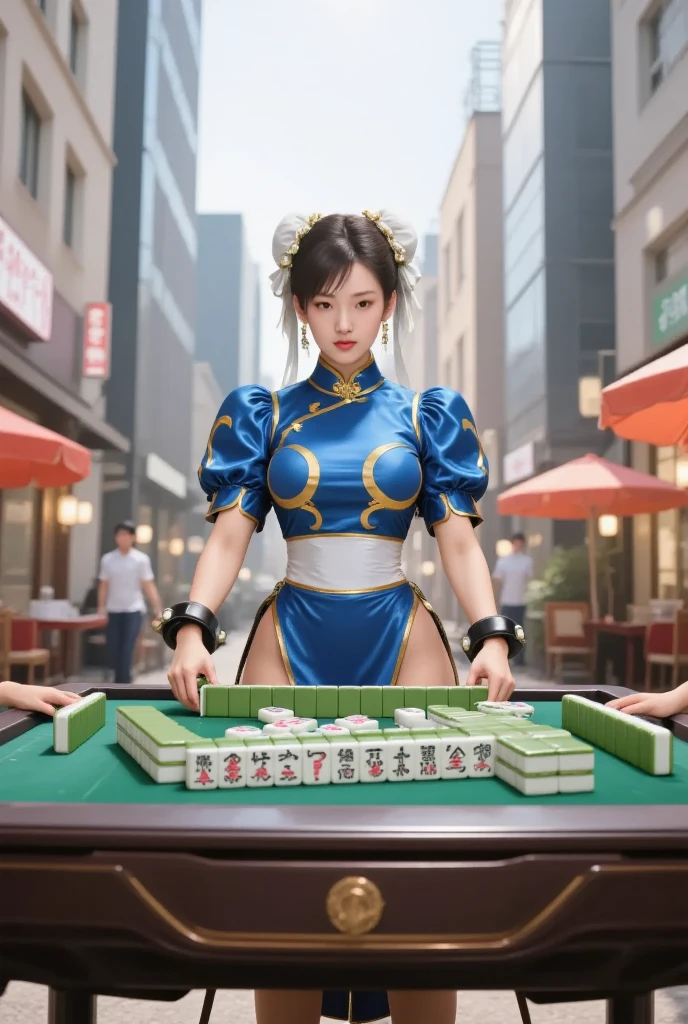 xiangqi chess whith european thong girls, the heroes play, fantasy art, surrealism, 8K, concept art, trending to artstation