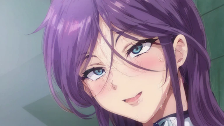 (((Pixel Perfect, Perfect detail))),girl,Re:Zero Rem,Rem&#39;s hairstyle,short,(((Rem-style hair accessory)))((whole body)),Medium chest, ((Bangs that hide the right eye))(((1girl, double handjob, 2boys, penis,))) (((excessive cum)))
