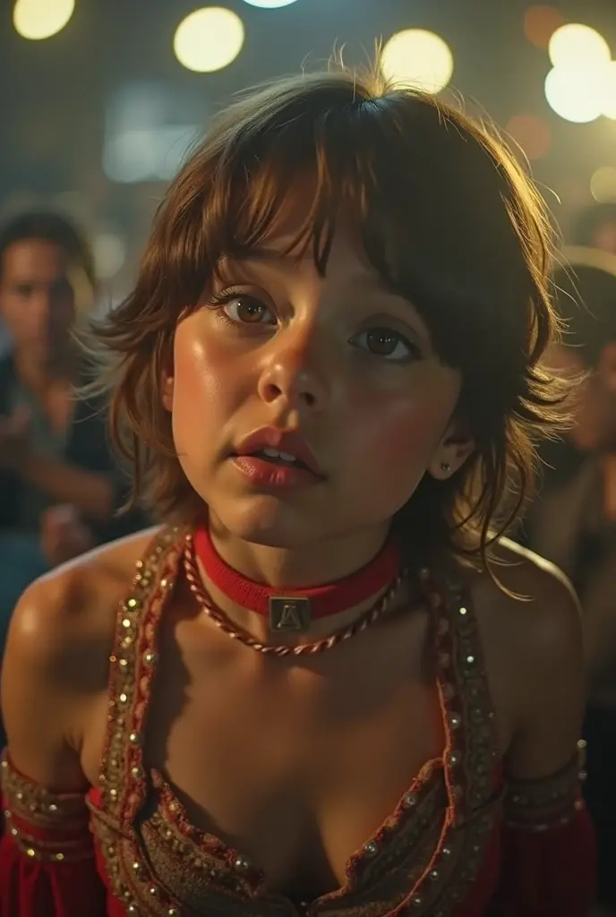 princesa de 11 anos em um filme de scifi e aventura ano 80