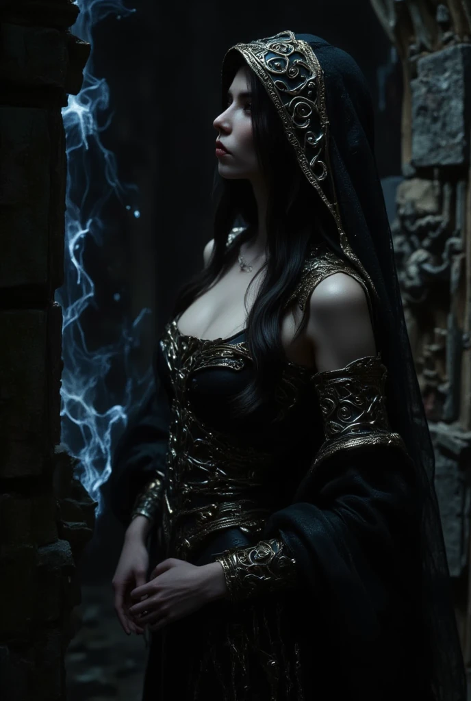 Beautiful goddess of death