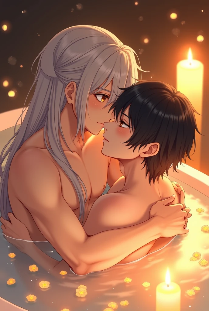 ((Highest quality)), ((masterpiece)), (detailed), (Perfect Face)、The naked man hugs the woman, kisses her, and has sex with her, making love.、The woman is a Ghanaian born Tsukino Usagi with a vivid dark skin, black by birth, and is wearing a colorful Ghanaian dress from a Ghanaian village, a colorful turban head scarf, gorgeous jeweled accessories, and an engagement ring.、The woman was the elegant Tsukino Usagi, with short black afro hair tied up in a Ghana braid, wearing a colorful Ghanaian dress and a colorful turban head scarf, with vibrant dark brown skin, a natural-born black person, and a natural-born Ghanaian, Tsukino Usagi, the third wife of the elders.、(The woman is a black Ghanaian with vivid dark brown skin.)、A woman has sex with a man on a bed in a village in Ghana、The man is a naked, dignified, bearded, elderly Ghanaian village elder.、A woman marries an elder man and becomes his third wife.