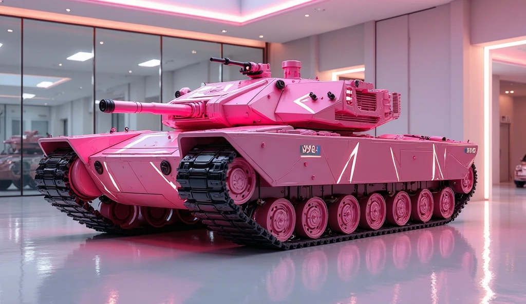 LunarValentineStyle, <lora:LunarValentineStyle:1>photo of a battle tank,heart,military,no humans,military vehicle,tank,vehicle focus,caterpillar tracks,monster energy can on the tank,epic,neon lights,petals,hearts on it,facing the viewer,epic realistic detailed battle tank,shooting glowing heart shaped objects