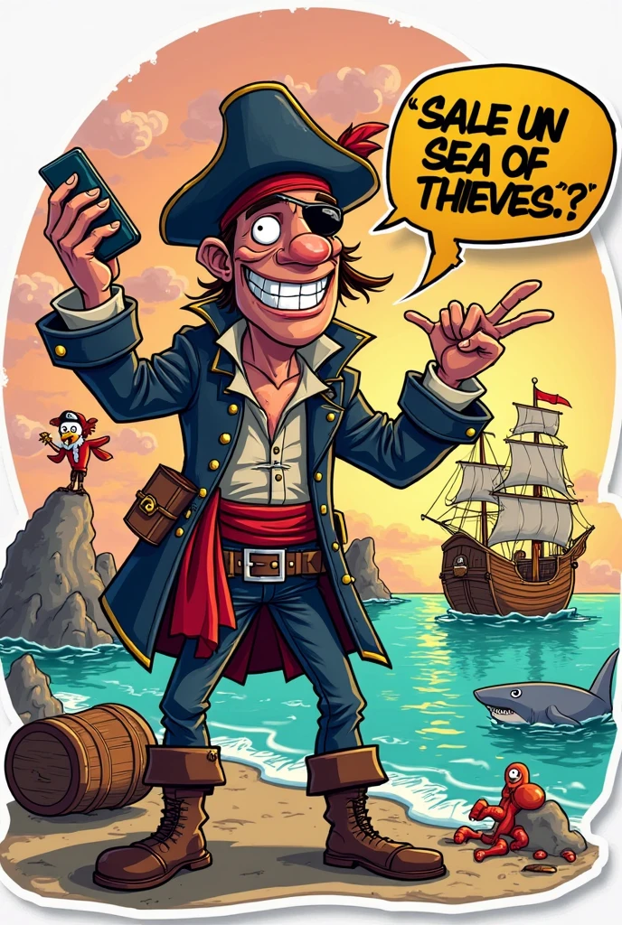 anime、one piece、Four Emperors、pirate、Blackbeard、Nose corners、Gatai is good、sunglasses、Bad guy、gun、sake、Second Dimension、Long Hair、ring、hat、yellow