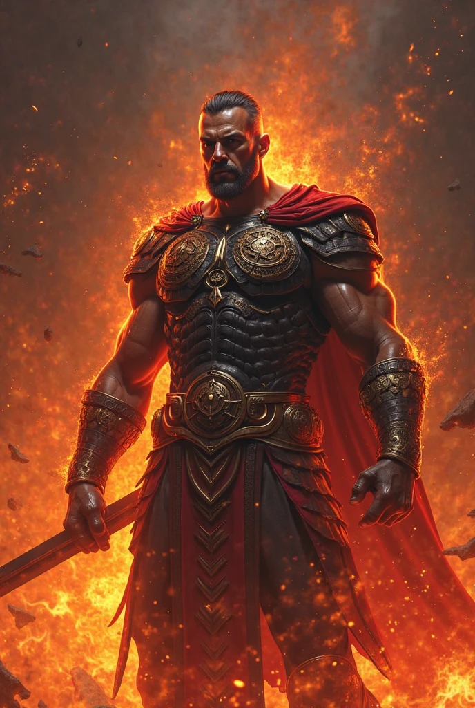 Gladius fighter with bald aura +100