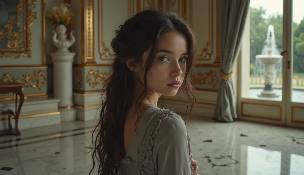 arafed photo of a woman with a braid in her hair, in her early 20s, maria fortuny, marianne collins, nadezhda tikhomirova, photo of young woman, leonora karrington, maria panfilova, anna kovalevskaya, anastasia ovchinnikova, lola dupre, e. h. beatrice blue