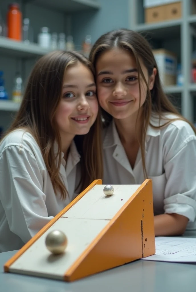 Girl about 10 years old in hospital on metal table and a urine sample must be taken