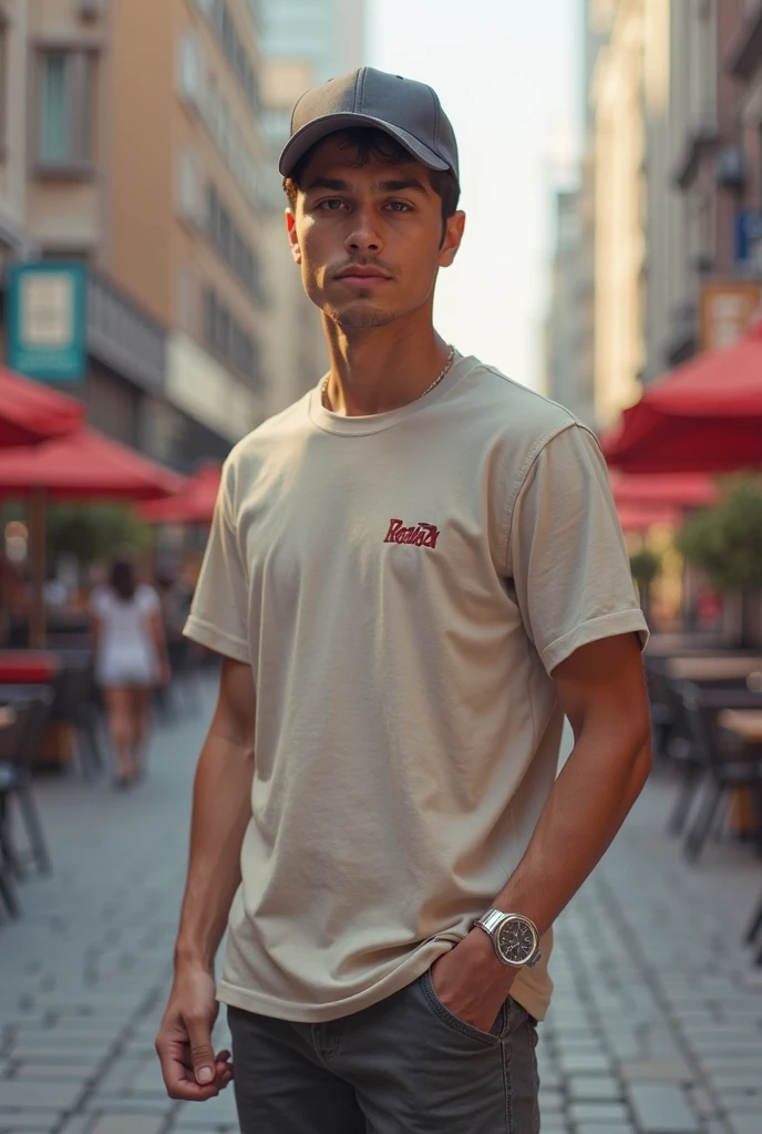 african teen boy in italy
