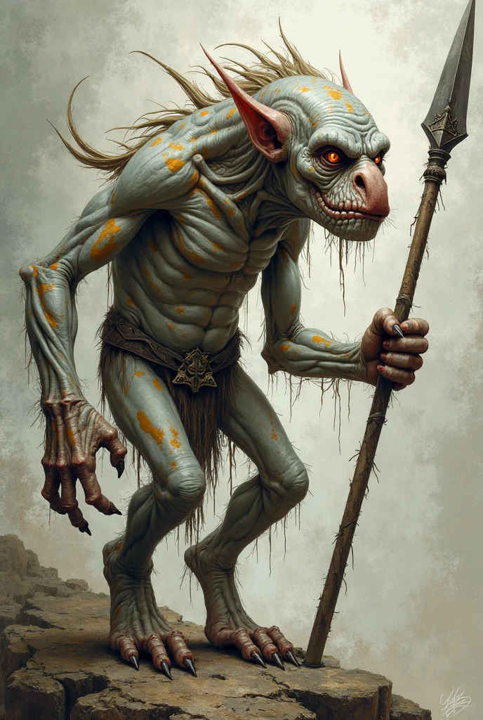 full body length shot,hyperrealistic, very smart, beautiful image, in childhood memory, eyes anatomically correct,Ultra HD,HDR,hyper realism, hyper detailed,extremely Realism,Ultra Detailed,body logically correct,Extremely detailed,High contrast,Masterpiece,Realism,Ultra Detailed, intricate details,realistic humid leather, cinematic style,irina yermolova,high contrast,hdr,extremely detailed, ,intricate details,faded,eyes extremely detailed,Silverclaw,view from height,full-body-shot,ensane eyes extremely detailed, high detailed eyes,16k resolution,RAW, Nikon Z9,chinese orc's village of fishers on seaside,authentic,full body length,Labradorite native italian troll ,pretty face,eyebrow up,full body shot,ominous landscape,glate gray atmosphere,by art Simon Stalenhag,Nicola Samori,(((Wangechi Mutu))), Yucatan of Mexico