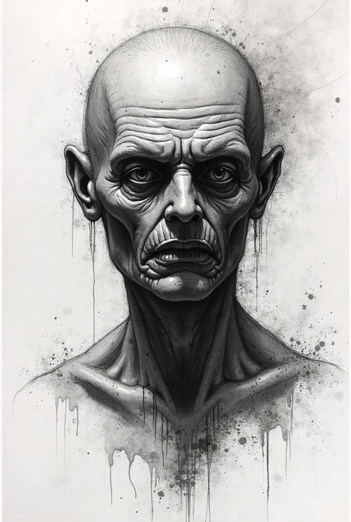 Macabre style, dark, gothic, grim, haunting, highly detailed, bodybuilder with shaved head, very tall, arms on head, (white but beautiful:1.4), (masterpiece, best quality:1.4), in the style of nicola samori, UHD, retina, masterpiece, accurate, textured skin, anatomically correct, super detail, high details, award winning, high quality, best quality, highres, 4K