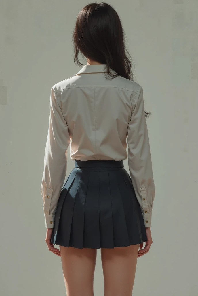 (1 girl), (sexy look:1.5), (flat chest:1.3), (very detailed目, very detailed顔), (超realistic, High resolution), (highest quality:1.4), (hyper quality), realistic skin texture, RAW photo, (realistic, Photoreal:1.37), very detailed, professional photography, (school uniform, pleated skirt:1.3), (look at me), (School, classroom), ((Meet me face to face:1.4)), (((Please hold the hem of your skirt and show me your pants.:1.4))), (from below:1.3), realistic private parts, lace panties, Japanese high school girl、超highest quality、masterpiece、超High resolution、Depth of written boundary、(Photoreal:1.4)、(Award-winning photo、信じられないほどのmasterpiece:1.3) 、RAW photography、golden ratio、Highly detailed CG Unity 8k wallpaper、detailed and complex、original、High resolution、RAW photo、(perfect body shape)、detailed and complex、Digital single-lens reflex camera、soft writing、(background person blur:1.1)、Sigma 85mmF/1.4、50mm Lenac lighting、nffsw、hyper real、color grade, Rear view,from below:1.3), Open your legs and show me your real pussy, 