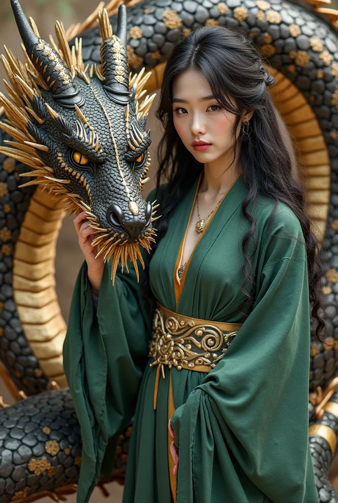 (Fight fiercely with dragons)、top-quality、masterpiece、超A high resolution、(White Dragon Armor)、(((Colossal tits))),(((Variety of hairstyles))、(((Take different poses))),(Wearing a beautiful crown made of jewels),(Photorealsitic:1.4)、Raw photo、1人、Golden hair、glowy skin、(((Japan Dragon)))、(((maikurobikini))),(Gorgeous Jewelry Necklaces)、(Mystical expression)、(Full Body Angle)、(Fight big dragons)、A dark-haired、poneyTail、With a beautiful knife、(Detailed Blue Metal Bikini)、(Detailed and beautiful flower garden)、Precipitous cliffs、(Castle background)、((super realistic details))、portlate、globalillumination、(sexypose)、Shadow、octan render、(Random hair)、8K、ultrasharp、Colossal 、Raw skin is exposed in cleavage、metals、Details of complex ornaments、Japan details、highly intricate detail、Realistic light、CGSoation Trends、Blue eyes、radiant eyes、Facing the camera、Precipitous cliffs、Toostock、(Full Body Angle)、(veils)、(((Heavy Big))),