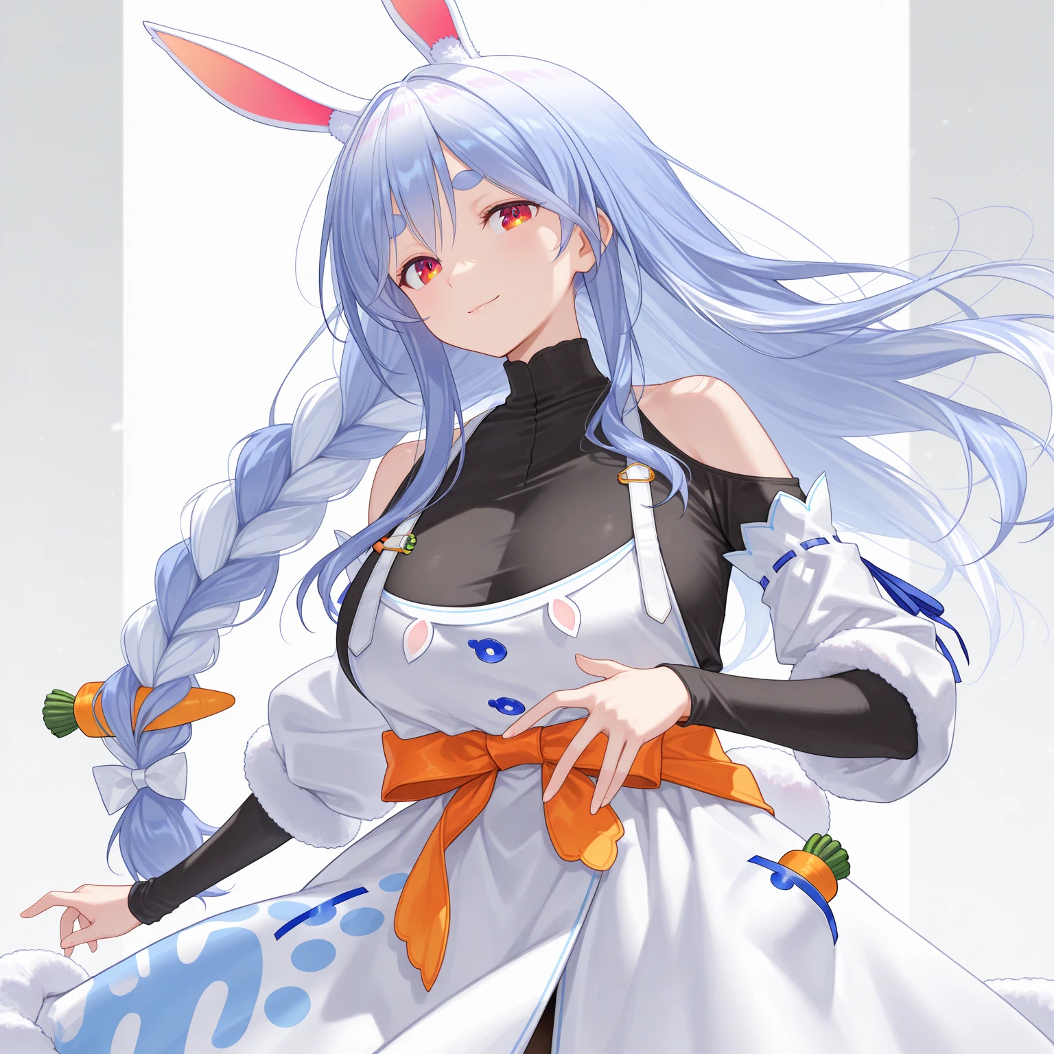 (;3:1.2),gothic,catgirl,cat ears,cat tail,slit pupils,fishnets,see-through,see-through sleeves,(purple hair:1.2),(green eyes:1.2),long hair,<lora:dongtan_dress:0.8>,dongtan dress,<lora:padoru_meme:0.8>, padoru meme,holding sack,chibi,:d,santa hat,
