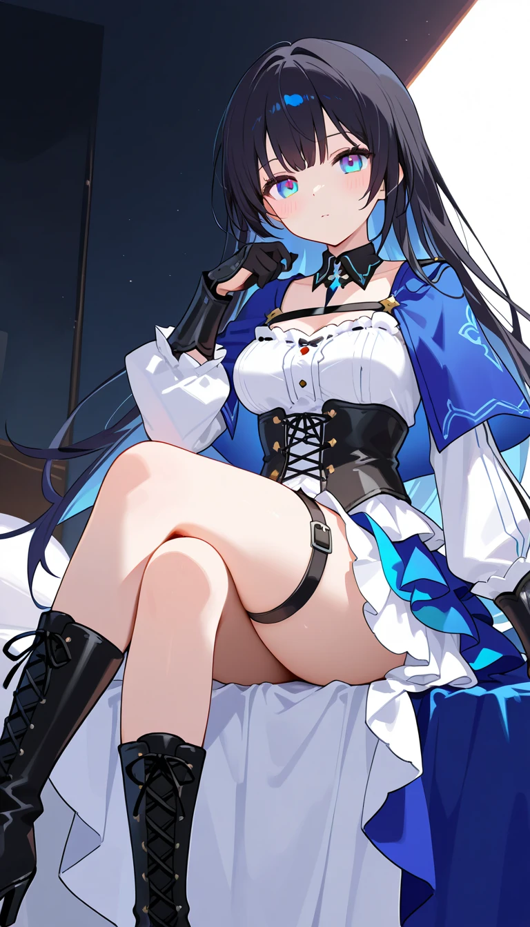(masterpiece, Highest quality:1.2), One girl, Brown Hair See-through underwear Yellow sweat from pants Browsing Caution Gorgeous Underwear Elementary School