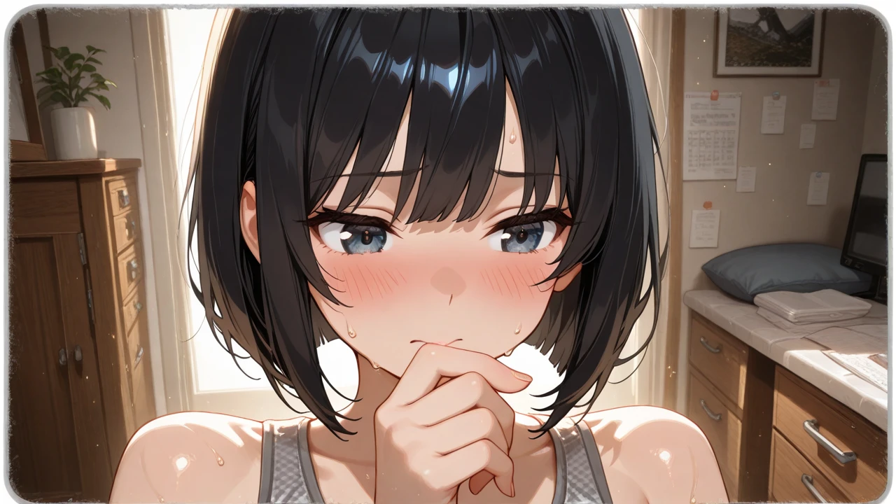 (((Browsing Caution, Close Up Facial , Front view , From below , Movie angle))) ,(On all fours), break、( 1girl、1boy), 20-year-old, (close your eyes),(((Embarrassing, Excited, Fascinating, In the heat, orgasm,Blushing,shortness of breath, Very humid,vapor、Man grabbing woman's breastan behind))) , break (((Bright pink and green hair))),(Semi-long hair tied in one piece、Add a light pink ribbon to the end.:1.3),(((Two-part bangs , middle part, Bangs parted in the middle, Side-swept bangs))), (amount:1.3), (Small breasts:1.0) ,((Sweaty skin, Dripping , girl trembling with Sexual climax, Cum in pussy, pubic hair)) ,Thin dots, feminine, Slightly muscular, Dynamic pose,((((vagina,Sex, A boy and his penis,Heterolo, Women in front and men in back , dorsal position, Cum in pussy, pubic hair)))), break, (((White - Solid - Short Sleeve - Safari Shirt ,Bottomless))), break, (((Midnight,On the bed))),(masterpiece), (Realistic), (Highest quality), (Super detailed), wonderful, ((A face with attention to detail)) , clavicle, High resolution , (Super detailed), Smooth, 16K, Vibrant colors,vagina,Sex,