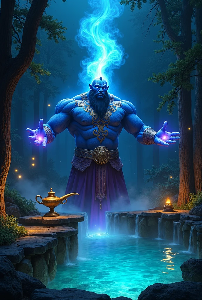 Come out of the magic lamp