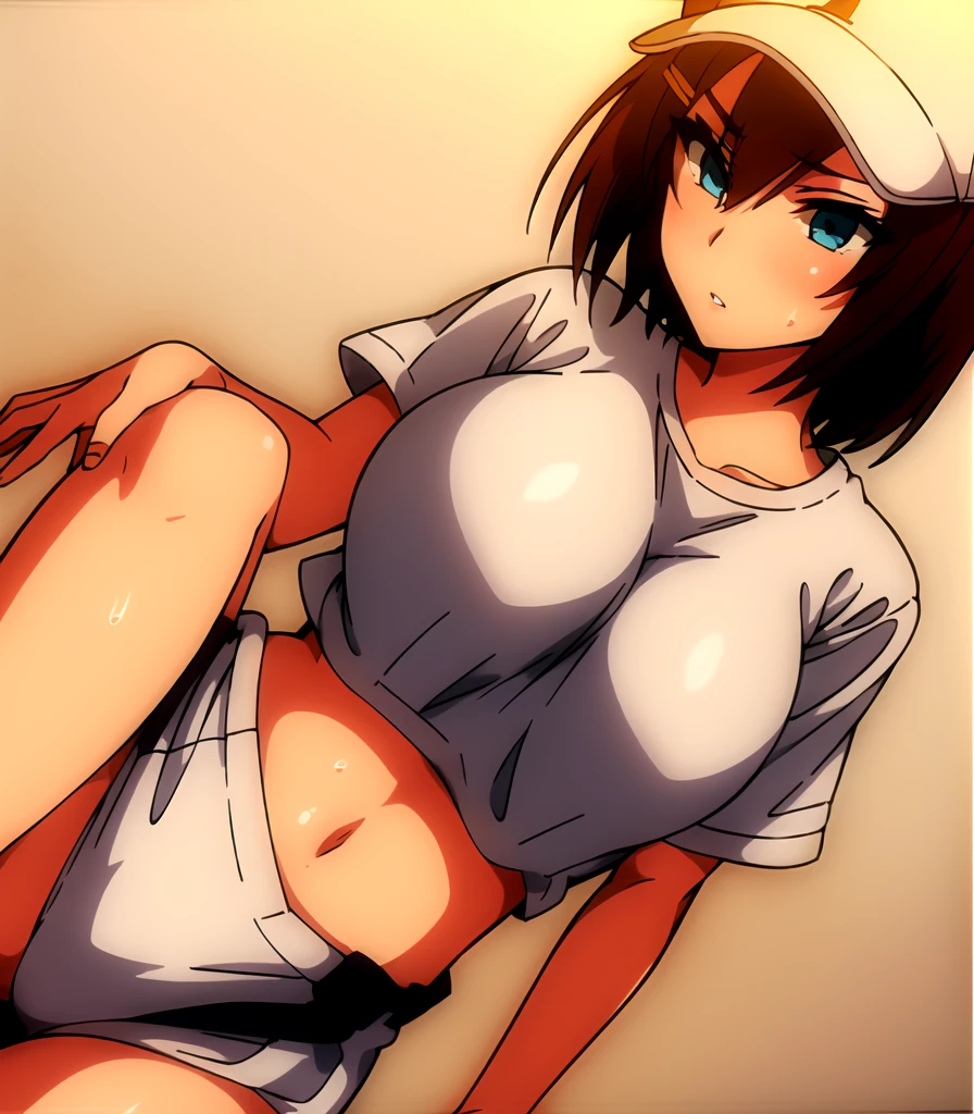2mujeres, enfermera, Uniforme de enfermera, Gorra de enfermera, Whiteware, ((Legwear blanco, Zettai Ryouiki)), Guantes blancos, cabello negro, ojos azules, pink lipsticks, They are smiling, En pie, sharp outline, manga corta, una hembra madura, 18 year old, La mejor calidad, Obra maestra, infirmary, Como muestra el cofre, Escape del pecho, lluvia en la cara, pose sensual, teta visible, naked tits, tiny tits, halfnaked tits, tetas desnudas, bent over, side view, small tits, mojada, spread legs, touching her tits, small waist, big hips