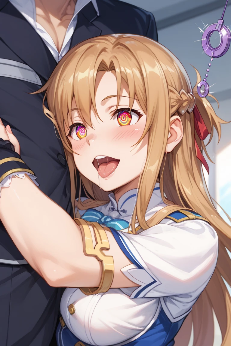 ((((1girl, tall stature)))and(((1shota, short stature)))),hetero,(1shota, short stature),small penis,black hear,((smug)),dark-skinned shota,interracial, BREAK (1girl, tall stature),(curvy:1.4), (long hair, french braid),straight hair, blonde hair, light blue eyes, large breasts, pale skin,shiny skin,(ahegao:1.4),(trembling), erectile nipples, BREAK ((she wears angel girl, halo, angel wing, white costume, divine)), (cum:1.4),cum in pussy,(cum on clothes:1.4), cum on breasts,cum on body,cum , bukkake,cum in mouth,cum on hair,(excessive cum), BREAK ((vaginal,sex)),(upright straddle,couple,face-to-face), clothed sex, intercourse with old man, (wrestling ring),(((masterpiece))),(((best quality))),((ultra-detailed)),(illustration),((an extremely delicate and beautiful)),(detailed background),(((8K))),