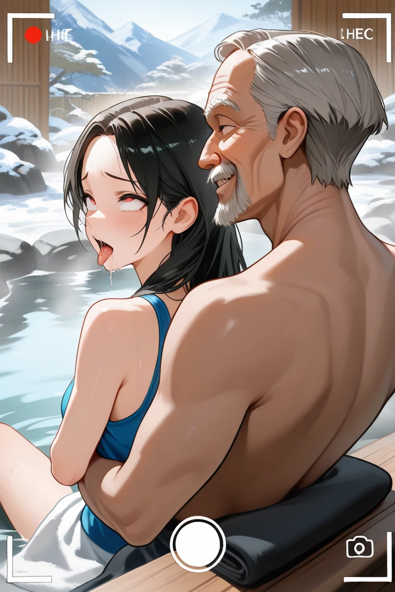 {perfect anatomy},((beautiful face:1.5)),((Pregnant: 0.8)), ((((french kiss, 1 girl, 1 old man, hetero,kiss, french kiss, tongue kiss:1.6))), (Ahegao, blush, Sweat, Open mouth, Rolling eyes, Tears, Tongue out,)(Parted lips),(Closed eyes),(Feeling weak),(masterpiece, highest quality, shape, delicate details, 8K:1.3), (studio light, best shadow, picturesque, style adder),((KanColle)),(table top, highest quality:1.2),
masterpiece, highest quality, High resolution,
(KonishiCSA)_(ShizumaCSA), (Alpha CDE:1.3)_(Gamma CDE:1.15),
break
(Perfect Anatomy), (Symmetrical eyes, Very detailed eyes, Beautiful Eyes), (Sharp eyeliner, Very detailed face, Beautiful Face), (Iris),
break
nice hands, Perfect hands, Handcrafted by Guido Daniele,
break
1girl, alone,
break
AkizukiBikiniKC, (Akizo) bikini, (white) bikini, Sandals, (Halter neck) bikini, See-through, belly on, clavicle, Cleatween legs,
break
(Outdoor, Beach, null),
break