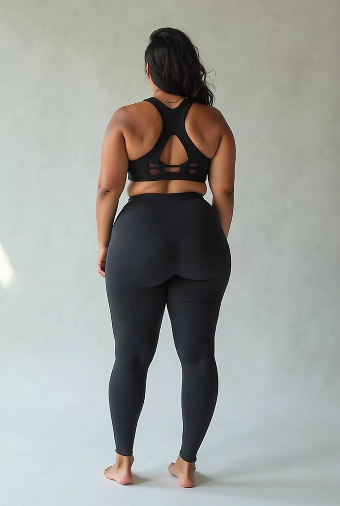 (ultra high definition), (ultra high definition), (full sharpness), (maximum quality), (Cinematic), (8k), (very black Girl), ((very tall girl), ((chubby)), ((extremely beautiful)), (alone), ((full body)), (ultra detailed face), (ultra detailed eyes), (ultra realist eyes), (perfect body), (delicate hands), (very detailed hands), (studio lighting), ((front view)), (very sexy), (malicious smile), (soft skin), (very insinuating), ((perky butt)), (((wearing leggings ))),(((cut off t-shirt))), ((ultra wide hips)), (very thick thighs), ((very thin waist)), (huge breasts), (very big ass), (natural skin), (unique), (totally realistic), (very hot), (very fat ass), (very wide ass), (so sweet), temptation), (very wide pubis), (broad bones), (very round ass), ((no belly)), ((flat belly))