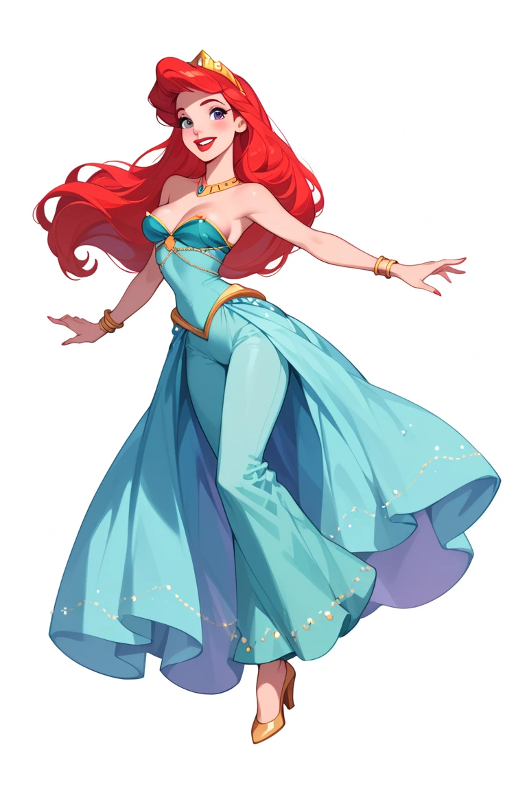 (best quality,4k,8k,highres,masterpiece:1.2),ultra-detailed,physically-based rendering,vivid colors,long hair,feminine features,beautiful sparkling eyes,glossy lips,glowing skin,golden dress,alluring and seductive,graceful posture,stunning aesthetic,professional photography,studio lighting,portrait,warm color palette,soft and flattering lighting effects.