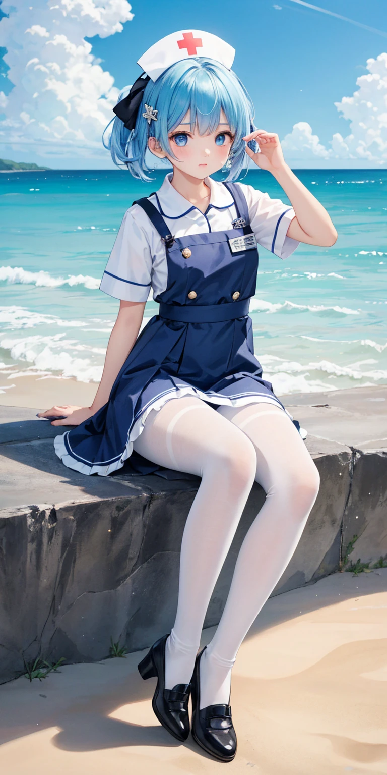 Best Quality, White Skin, Real Human Skin, Clear Face Skin, Best Quality, White Skin, Real Human Skin,1girl, Beautiful and Perfect Face, Intricate Details, Cinematic Feeling, 8K, Very Detailed,(Angle from Below), Whole Body, (Cinematic Feel),(underboob),(openlegs:1.5),(Wet clothes:1.4),(skirt lift),( cameltoe),(petite),(small breasts),(smile),school uniform,camera gaze,slim,see-through,(Torn clothes:1.0)