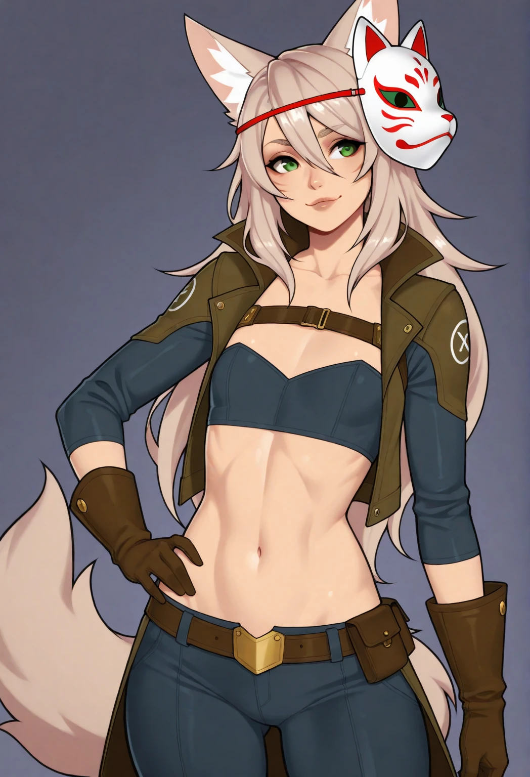 1 girl,young,,blue long hair,A tattered cat ear hat with patches,Brown clothes that are tattered and patched up,Battered girl,mole,Lightless green eyes,,small breasts,grassland,Her nipples are visible through the gaps in her torn clothes,blood return