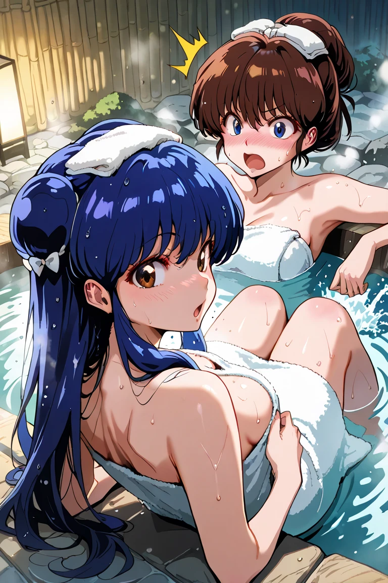 score_9, score_8_up, score_7_up, score_6_up, score_5_up, score_4_up, (source_anime), 2girl, 1futa, Full body ,Night, kimetsu no yaiba, {{shinobu kochou}}, {{mitsuri kanroji}} Medium , natural Hot spring, steam, Naked, hashira, massive ass, big Thi, pussy, florest, nipples, Sweaty, natrple Pubic hair, Orgasm, moaning, yuri, Two ters, massive breasts, futanari, futa on female sex, sex
