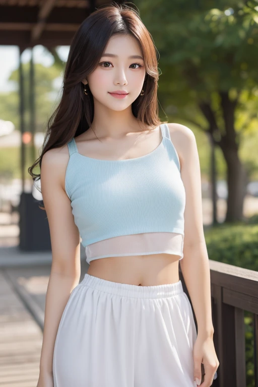 Cute Girls､high school girl､Tank top､mini skirt