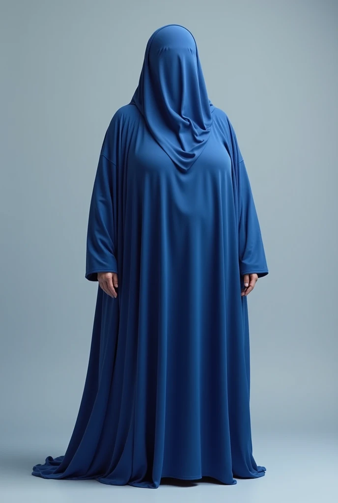 A beautiful Asian girl in a long hijab with tight and clearly visible breasts, In tight dark clothes, was raising both hands , and good quality images