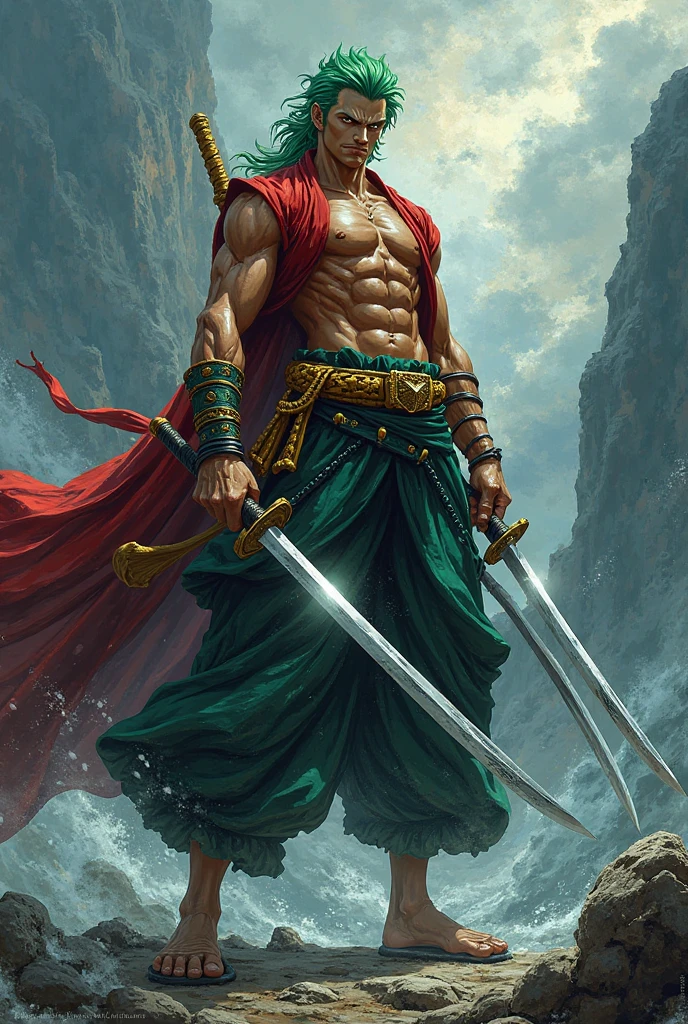 Zoro and Hayabusa Fusion 