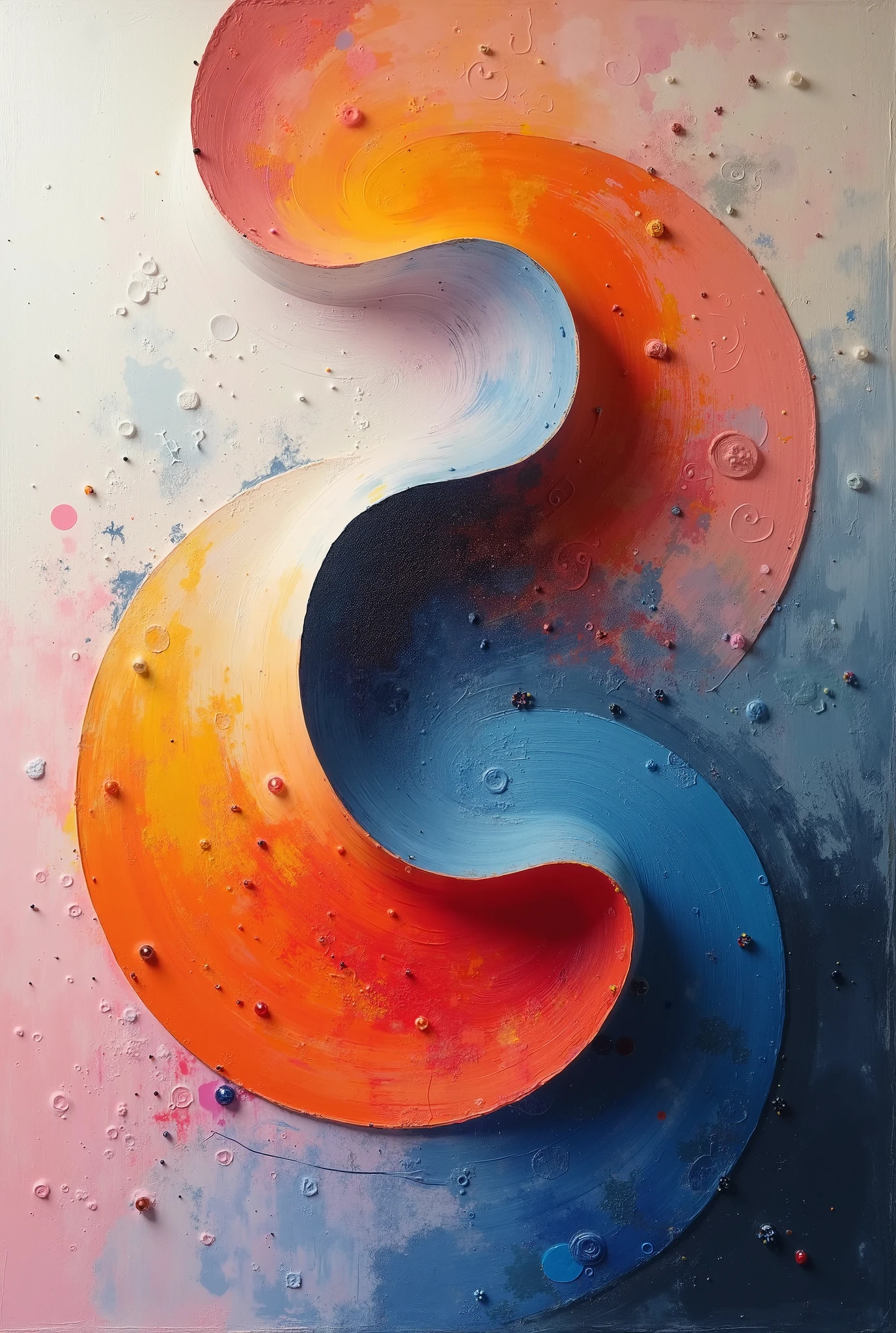 ((An Oil Painting, Oil on Canvas, Spray Printing Oil Paintings Art Abstract Theme Canvas Modern Style )), masterpiece, a butt