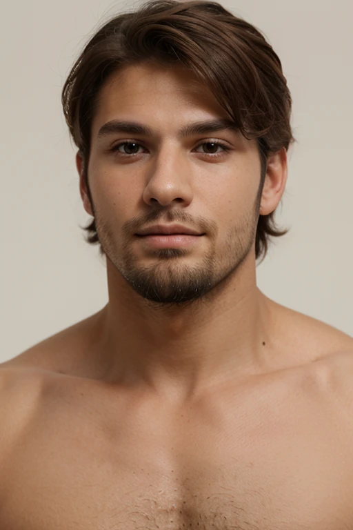 A man naked