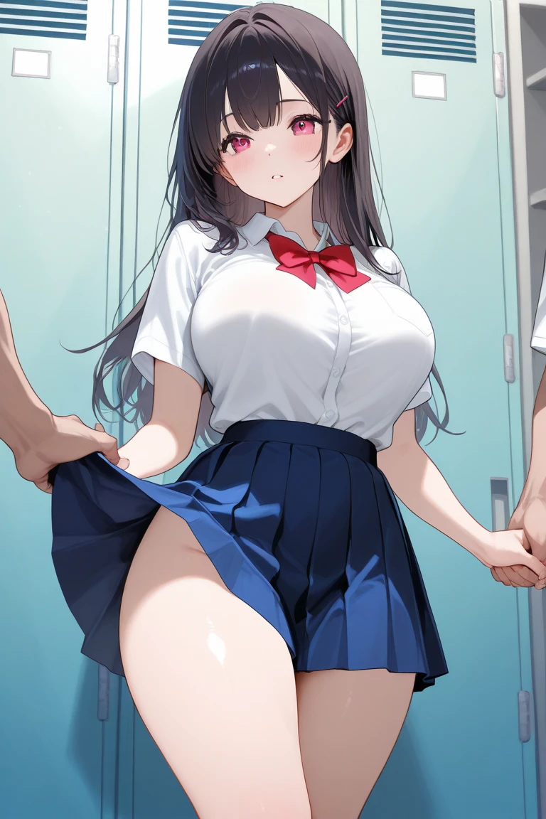 Big Ass、Sweaty buttocks、One Woman、One Man、Many people々、beautiful girl、high school girl、ponytail、Condescending face、Large number of students、Naked crowd、School、classroom、Sailor suit、Short pleated skirt、16 years old、Looking down at the viewer, Long Hair, Highest quality, Focus on the thighs, smile,Cute patterned panties、Plump thighs、Large Breasts、Big Ass、 Black Hair,My thighs are steaming between my legs 、Sweaty panties、Angle from directly below、Entice guests、Sit with your legs apart、Acme convulsions、Obscene sound effects、Naughty sound effects、Sweaty crotch