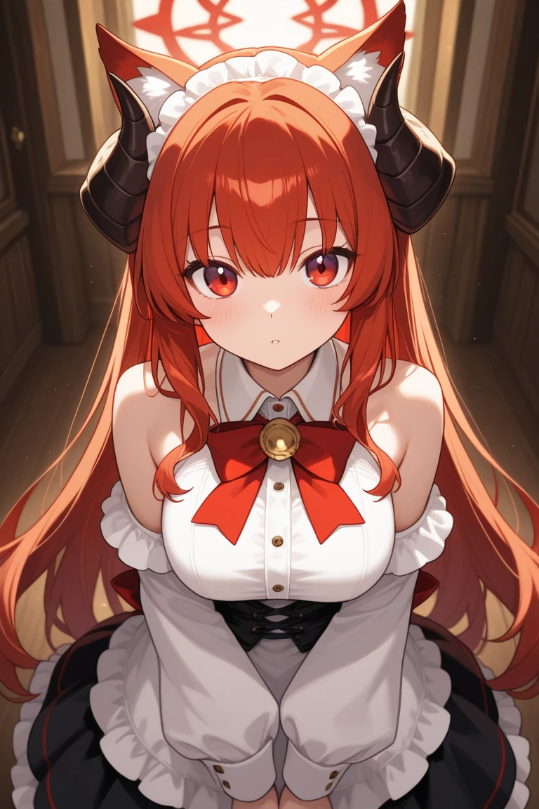 um close up de uma mulher sentada em um banco em uma igreja, menina anime sedutora, Rias Gremory, menina bonita do anime agachamento, deusa anime, | anime de detalhes finos, mulher bonita sedutora do anime, the anime girl is crouching, Melhor Avaliado em Pixiv, tou, Cute anime waifu in a nice dress, 8k arte detalhada de alta qualidade