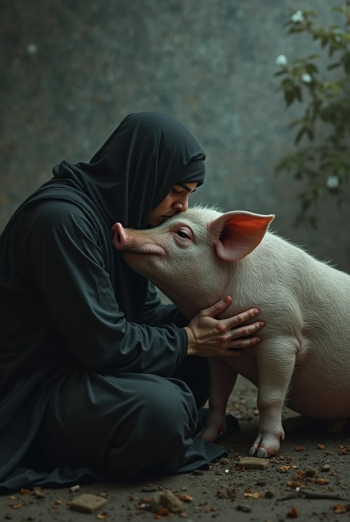 Islam kisses pigs


