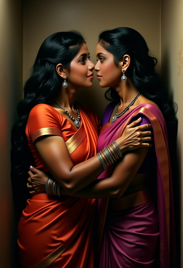 In india modern office,total 3 india eldery ladies involving and licking their hairs of each others wildly,First 60 years old eldery indian lady kneeled with her oil smeared conrowed braided hair wears saree with out blouse,Second 60 years old lady from behind to kneeled lady with her oil smeared conrow braided hair wildy raping kneeled lady' head scalp with her tongue wearing wrap saree revealing her upper saggy breast exposed, Third 60 years old eldery with her cean scalp super conrow braided hair raping kneeled lady' scalp exposing one single breast revealing ,these three ladies are with dress in as per detsiled prompt here,all four of them,with their hairs respectively colors for the marure ladies and eldery lady hairs in as per image prompt,their long,meticulaiursly suler conrowed braided hairs shining ,red lipsstick,natural tongues pulled out,licking the eldery lady' hair by other eldery with conrowed hairs like she is being raped excat in image,These all three ladies' faces are with showing full of sexual wildness showing out from their faces exact as in image prompt,Their eyes are fullfill with sexual wildness with raping scalp as per the imahe prompt,(Show me their tongues,long tongues:1.0) styled with 100000 liters hair oil,hairs like viscus oiled pulp,slick combed hair lines highly visible,{{{{Ladies wears perfect dresses in perfectt busty}}}},{{{{{NSFW}}}}},{{{{{{Hairs highly soaked}}}}}},{{{Hairs Drenched in water}}}}},{{{slick combed hair lines}}}},{{{{Hairlines reflecting shinning like mirrors with water}},{{{{{Showcase full bodies perfect figures}}}}},{{{{{High resolution perfecr color grading}}}}}},{{{Perfect conrowed on all three ladies exactly in image prompt}}}}}}},((((((Generate ethnicity as indian sexy build ladies))))))),((((((Generate wildness poses where shows the wildness maturity of the sexually wildness and extremly extremly wildness in to hair licking by their tongues exatly as image prompt if someone sees this should get errected)))),