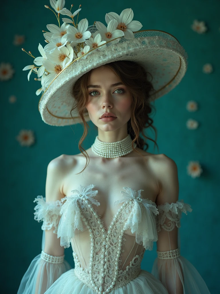 (dynamic pose:1.2),(dynamic camera),(analog photo raw:1.2),
(a woman wearing a white hat and gloves)
,(masterpiece, top quality, best quality, official art,extreme detailed,highest detailed,depth of field,bokeh:1.3,realistic rim lighting,complex, multiple subjects, 4k HDR),