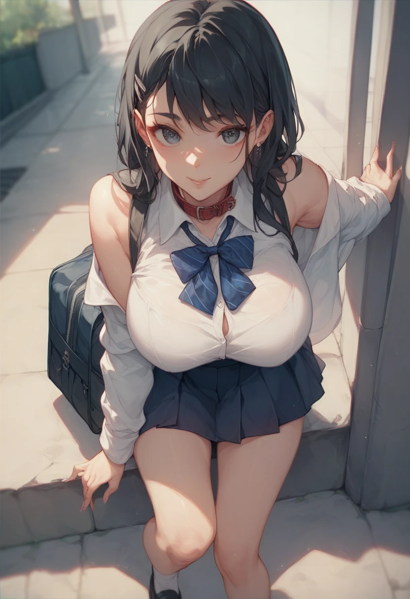 Masterpeace, 4k,8k,perfect quality,20years,beautiful cute Japanese woman,medium breasts, blush,(ashamed),(female orgasm),tear, (torn blue and white stripe collar shirt:1.5),blue skirt,naked breasts,(in shopping street:1.3),sitting,wall back,arms up,spread legs, nipples,(cum on breasts:1.3),(in public:1.5),(others pull her clothes:1.4)