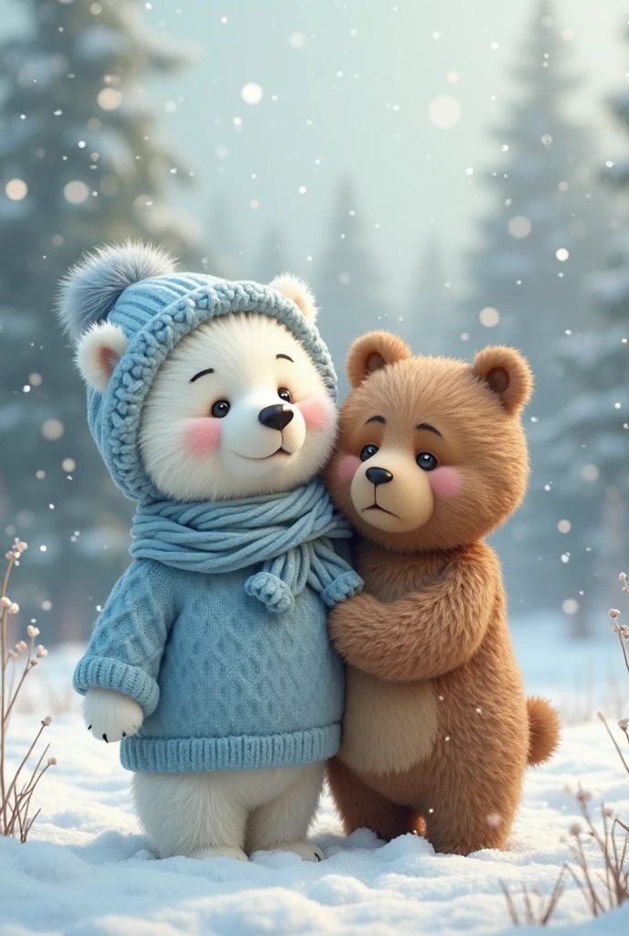 Jack Frost and Christopher Robin
