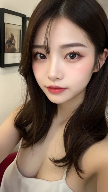 Araffada woman with long black hair and dressed in a white robe., Sakimichan, 1 8 yo, dilraba dilmurat, Shikamimi, Yoshitomo Nara, Lalisa Manobal, Sakimi Chan, Cindy Avelino, cara muy bonita, beautiful asian girl, Cara delicada y encantadora, Anime Thai Girl