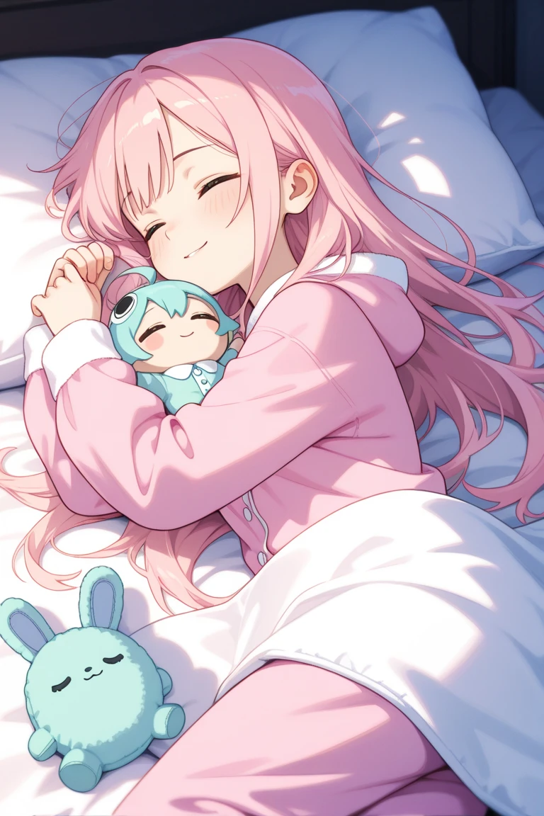 Otaku girls who prepare to his child who birth and have bed for baby and also Clothes for baby