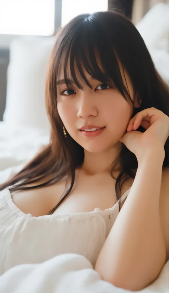 smile, unparalleled beauty, very beautiful woman, perfect balance,depth of field, Surrealism, Verism, cowboy shot, UHD, masterpiece, ccurate, anatomically correct, textured skin, super detail, high details, high quality, award winning, best quality, highres,