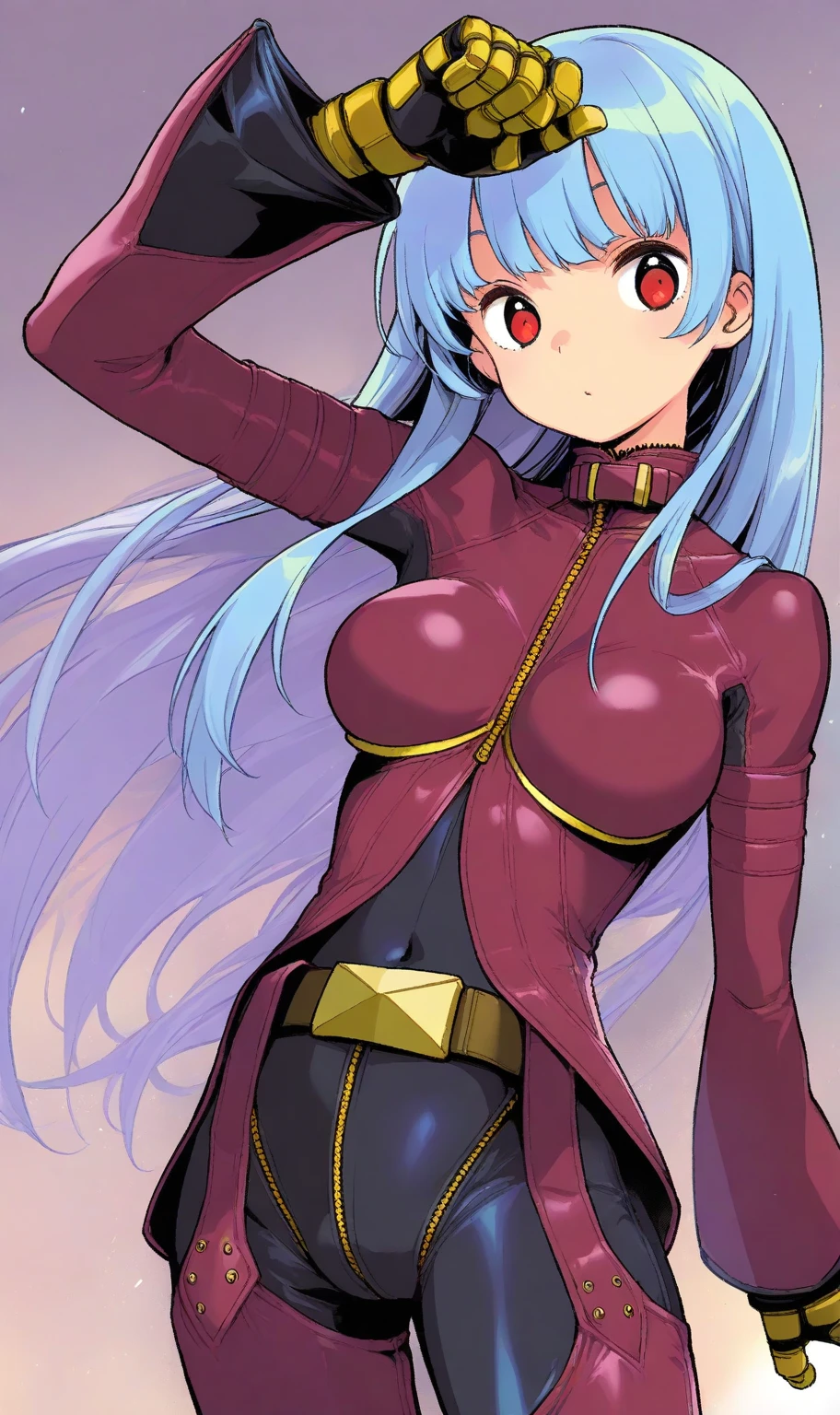 (highest quality:1.2,evil lady, anime artwork, Very detailed, High Detail, digital coloring, High Contrast, masterpiece:1.2, highest quality, Best aesthetics), 8k,masterpiece, cute,tall,beautiful,best quality, 1lady,black hair,long hair,empty eyes, (finely detailed empty pupils and detailed face),,,,extremely detailed cg unity 8k wallpaper,solo,(latex military costume:0.9),large breasts,seductive smile,military hat,latex thighhigh,large breasts,black hair,pink eyes,pink leotard,pantyhose,military coat,enamel suits,grossy lips,sitting,bust shot,sadistic smile,,heel,shiny skin,military coat,detailed face,beautiful body,full-body,adult,