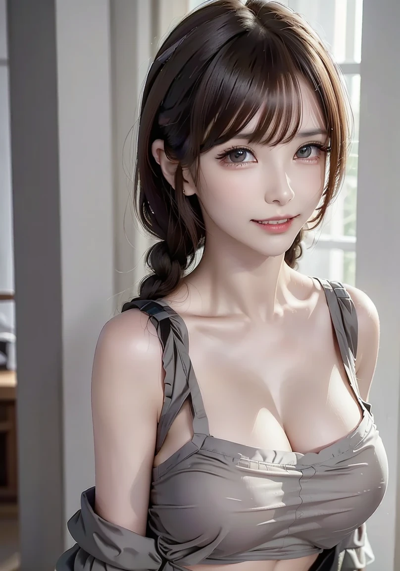 doress、(Photorealsitic:1.4)、(hyper realisitic:1.4)、(realisitic:1.3)、(Smooth lighting:1.05)、(Improved lighting quality in movies:0.9)、32K、1girl in、20 years girl、Realistic lighting、Back lighting、Facial light、raytrace、(brightened light:1.2)、(enhanced quality:1.4)、(Top quality real texture skins:1.4)、finely eye、finerly detailed face、Fine quality eye、(Tired, sleepy and satisfied:0.0)、(enhance body line mood:1.1)、(Increase the beauty of skin texture:1.1)、