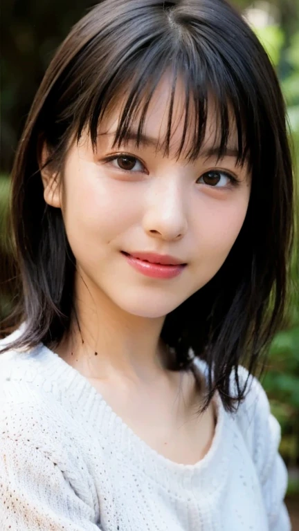 (8k, RAW Photos, highest quality, masterpiece:1.2), Super detailed, Super Resolution, (Realistic, Realistic Photo:1.37), Portraiture, High-definition RAW color photos, Professional photos, Very detailedで美Shii, Very detailed, 8k wallpaper, 素晴らShii、Detailed, Large file size, Official Art, highly detailed CG unity 8k wallpaper, 非常にDetailed美Shii女の子, 非常にDetailed顔, 非常にDetailed目, 非常にDetailed肌, 非常にDetailed指, 非常にDetailed鼻, 非常にDetailed口 , Perfect Anatomy, 非常にDetailed背景, Very fine clothing, One girl, (20:1.2), 20th Generation, cute girl, Realistic body, Fair skin, Glowing Skin , The body is slim, Handsome body, Black Hair , short hair, (Blunt bangs:1.2), toothy smile, cute, like々Shii, cute face, Realistic Face, Delicate eyes, Droopy eyes, competition swimsuit, View Viewer, Cowboy Shot, Dynamic Lighting,(Very large breasts:1.2)