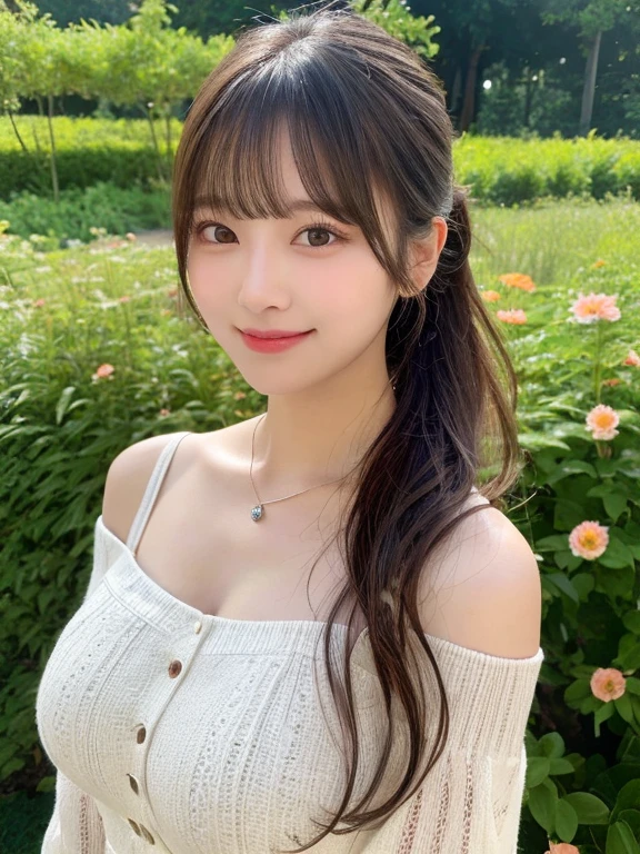 (Realistic, Photorealistic: 1.37), (Masterpiece, Best Quality: 1.2), (Ultra High Resolution: 1.2), (RAW Photo: 1.2, shots on Nikon), (Sharp Focus: 1.3), (Face Focus: 1.37), (Ultra Detailed CG Unified 8k Wallpaper: 1.2), (Beautiful Skin: 1.2), (pale Skin: 1.3), (Hyper Sharp Focus: 1.5), (Ultra Sharp Focus: 1.5), ( Beautiful pretty face: 1.3), (super detailed background, detail background: 1.3), break, very cute and beautiful Japan pictures of woman, (sexy model), professional attire, (22 years old: 1.1), portrait of a girl with a bright smile, upper body image, When viewed from the front, the composition is symmetrical, (Studio lighting: 1.3), (Cinematic lights: 1.3), (backlight: 1.3), dim lighting, lighting that covers the whole body, (looking straight at you, standing:1.3, arms down:1.3, random, model pose), break, (shiny-brown half up thin hair: 1.2), dark brown eyes, upturned eyes, beautiful eyes, princess eyes, ((brown hair:1.3)), single hair, bangs, Hair between eyes, Long hair, curby, abs, perfect abs, (gigantic-breast;1.37, big breast:1.37, big cleavage:1.37), (thin waist: 1.15), (detailed beautiful girl: 1.4), (bare shoulder, Chest squeezed together, View viewer, (blue camisole:1.3, black box-long-skirt:1.3, teacher fashion style, attractive look), Solo, Parted lips, pink lips, (shiny skin), sweat, (school room background:1.5), (light seductive smile:1.25), ((Perfect Female Body)), (Upper Body Image:1.3), Frame the Head, Perfect Anatomy, Perfect Proportions, 8.5 Life-Size, Face Focus, Ultra Realistic Photo, Hyper Sharp Image, Hyper Detail Image
