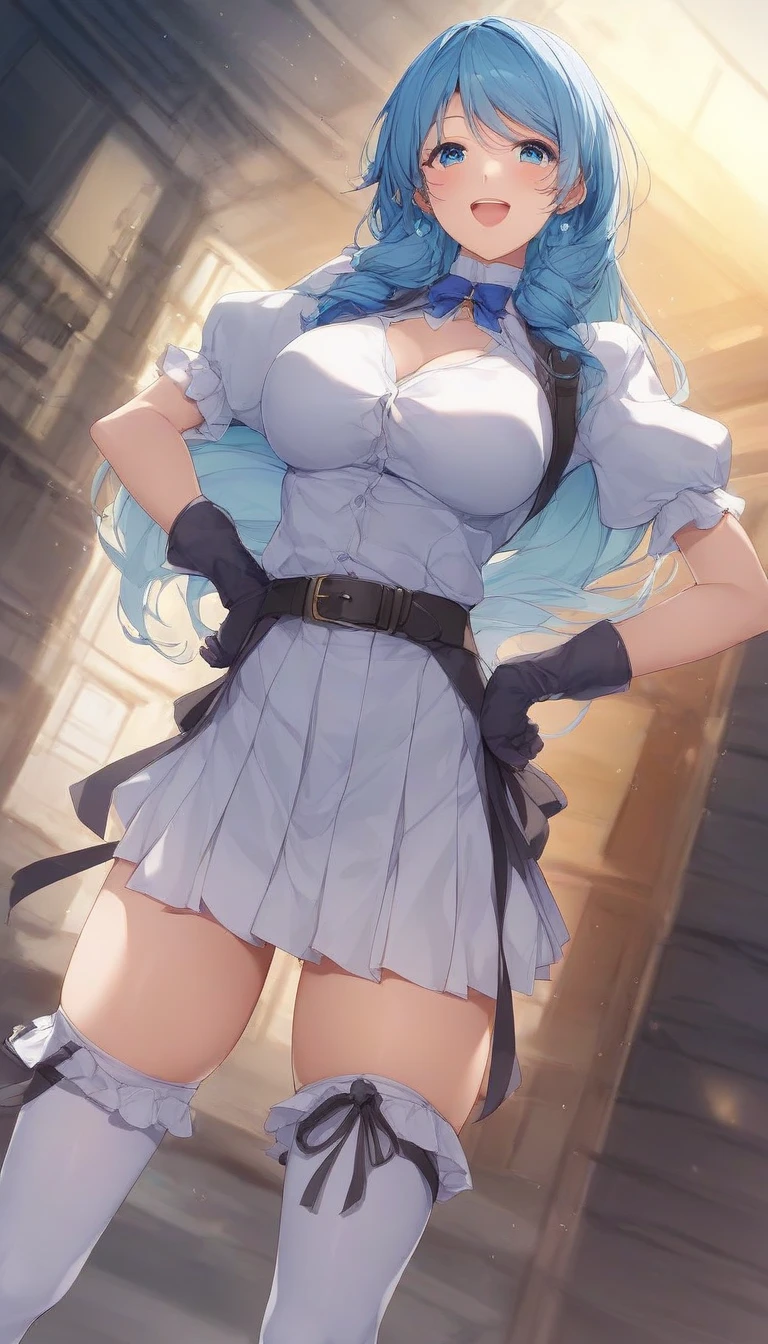 (highest quality,4K,High resolution,masterpiece:1.2),Very detailed,Beautiful details, age body,Expressions of joy,Furina character, 16-year-old teen,
Happy expression,Walking around the city, Shiny Hair,brake,nsfw,panties aside